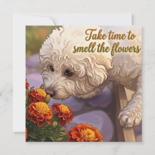 Smell the Flowers Card