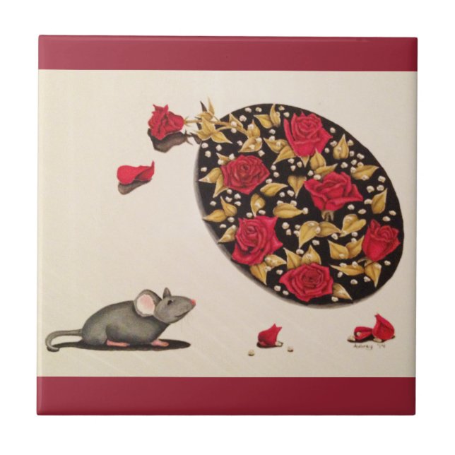 Smell the Roses Tile (Front)