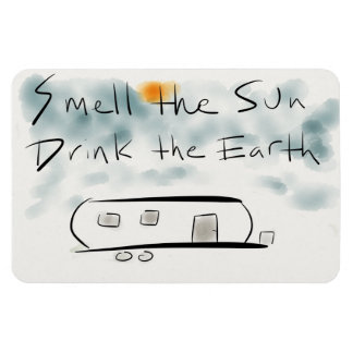 Smell the Sun Flexi Magnet