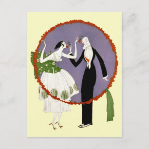 Smelling the Roses Postcard