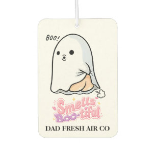 Smells Boo-tiful Cute Spooky Ghost Car Air Freshener