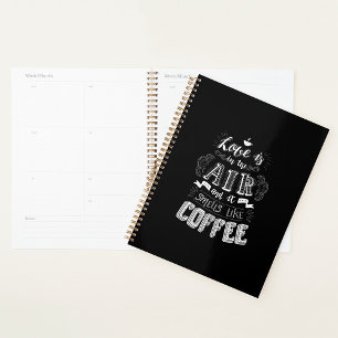 Smells Like Coffee Spiral Planner