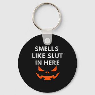 Smells Like In Here, Offensive Humor, Funny Hallow Key Ring
