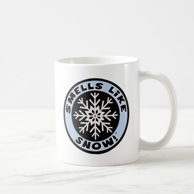 Smells Like Snow! Coffee Mug (Right)