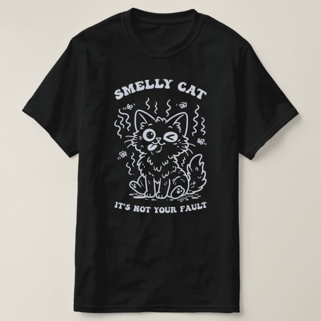 Smelly Cat Iconic Song T-Shirt (Design Front)