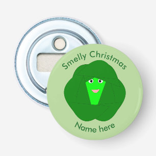 Smelly Christmas Brussels Sprout Bottle Opener