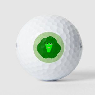 Smelly Christmas Brussels Sprout Golf Ball