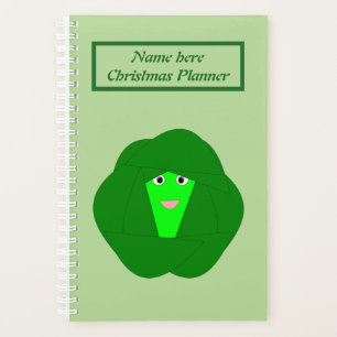 Smelly Christmas Brussels Sprout Personalised Planner