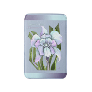 Smeraldo flower  bath mat