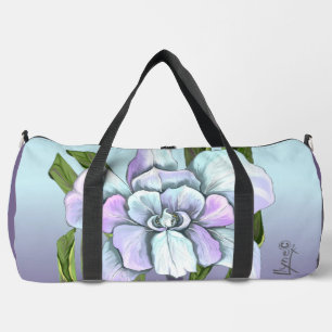 Smeraldo flower duffle bag