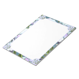 Smeraldo flower notepad