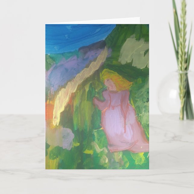 Smeraldo Gallery"Mademoiselle Gachet in the Garden Card (Front)