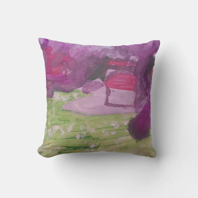 Smeraldo Gallery "Orchard Blossoms" Collection Cushion (Front)