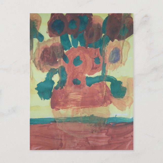 Smeraldo Gallery "Sunflower Interpretation" Postcard (Front)