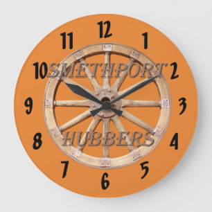Smethport Hubbers Fan Clock