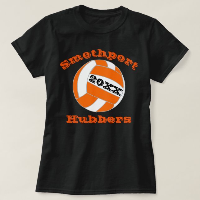 Smethport Hubbers Volleyball Fan Shirt 4 (Design Front)