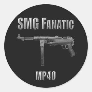 SMG Fanatic MP40 Sticker