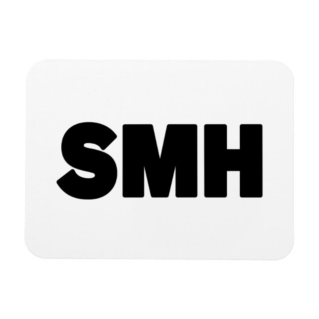 SMH | Text Slang Magnet (Horizontal)