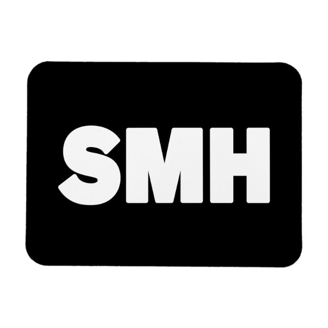 SMH | Text Slang Magnet (Horizontal)