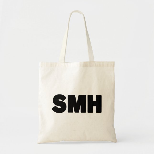 SMH | Text Slang Tote Bag (Front)