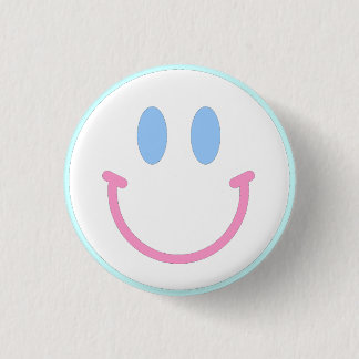 Smile 3 Cm Round Badge