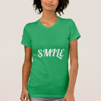 SMILE-AMERICAN APPAREL FINE JERSEY T-Shirt