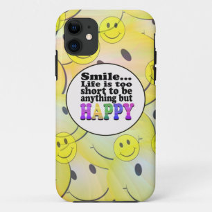 Smile and be Happy Case-Mate iPhone Case