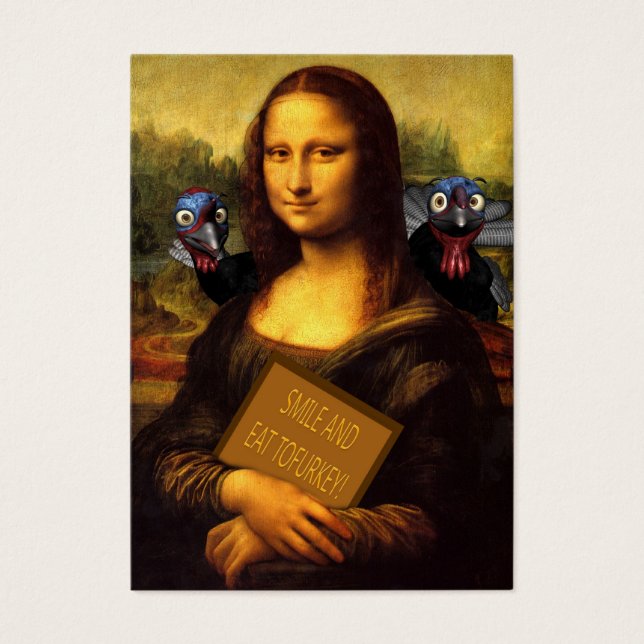 Smile And Eat Tofurkey (Front)