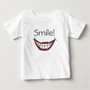 Smile!  baby T-Shirt