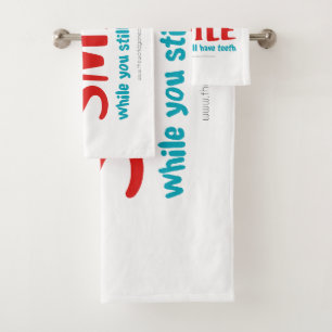 Smile Bath Towel Set