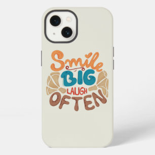 Smile Big Laugh Often: Joyful iPhone 13 Case