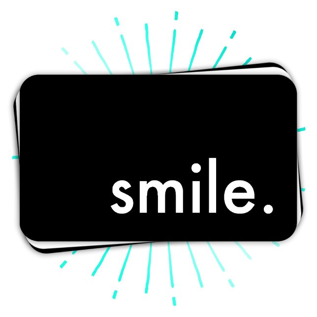 smile. business card (Creator Uploaded)