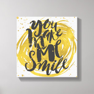 Smile Canvas Print