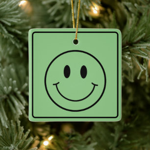 Smile Ceramic Ornament