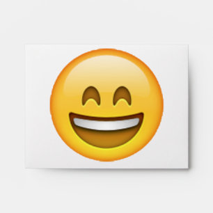 Smile Closed Eyes - Emoji Envelopes