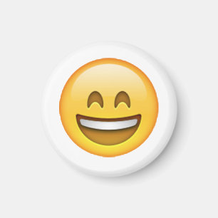Smile Closed Eyes - Emoji Magnet