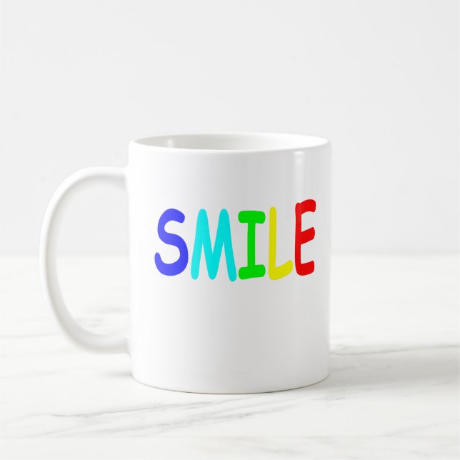 Smile Coffee Mug (Left)