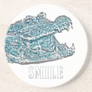 Smile Crocodile Coaster