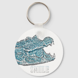 Smile Crocodile Key Ring