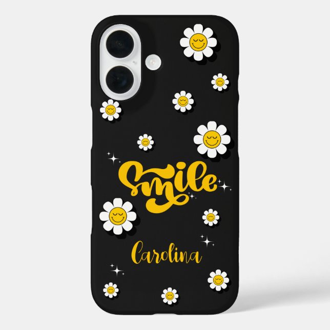 Smile Daisy garden Customisable Case-Mate iPhone Case (Back)