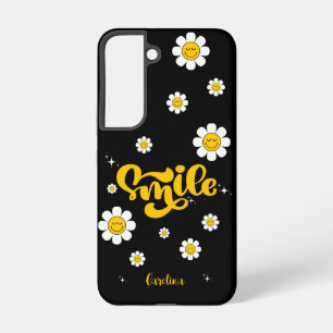 Smile Daisy garden Customisable Samsung Galaxy Case
