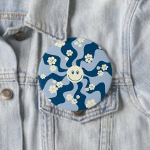 Smile - Dark Blue, Light Blue and Cream