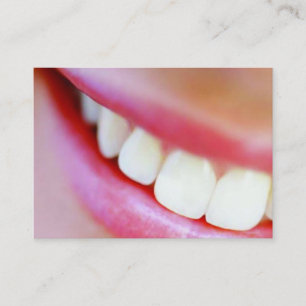 smile dentist business card