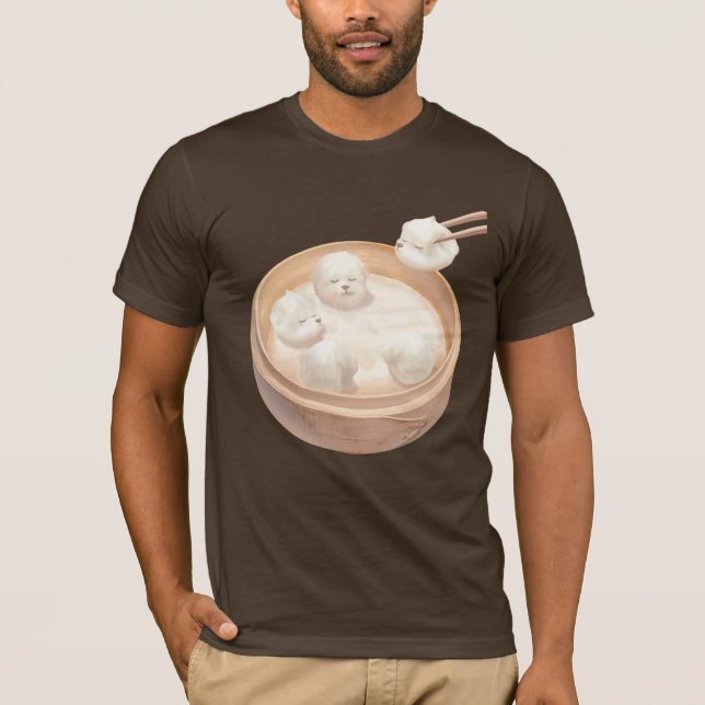Smile Dog – Xiao Long Bao Delight T-Shirt (Front)