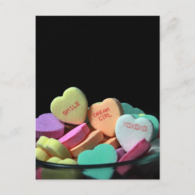 Smile Dream Girl XO Postcard (Front)