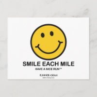 Smile Each Mile / "Nice Run" Runner-Gram