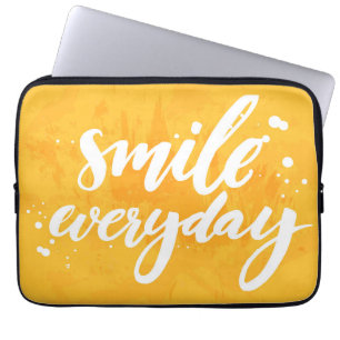 Smile Everyday Laptop Sleeve