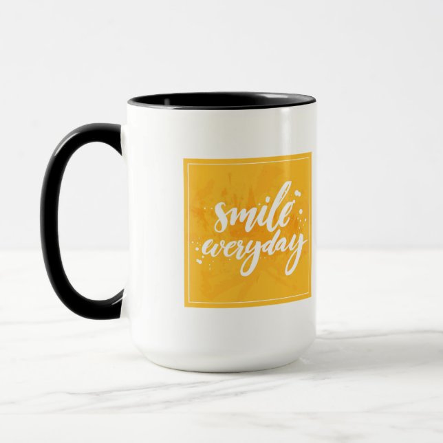 Smile Everyday Mug (Left)