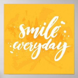 Smile Everyday Poster