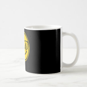 Smile face beach life surf hawaii ocean vacation coffee mug